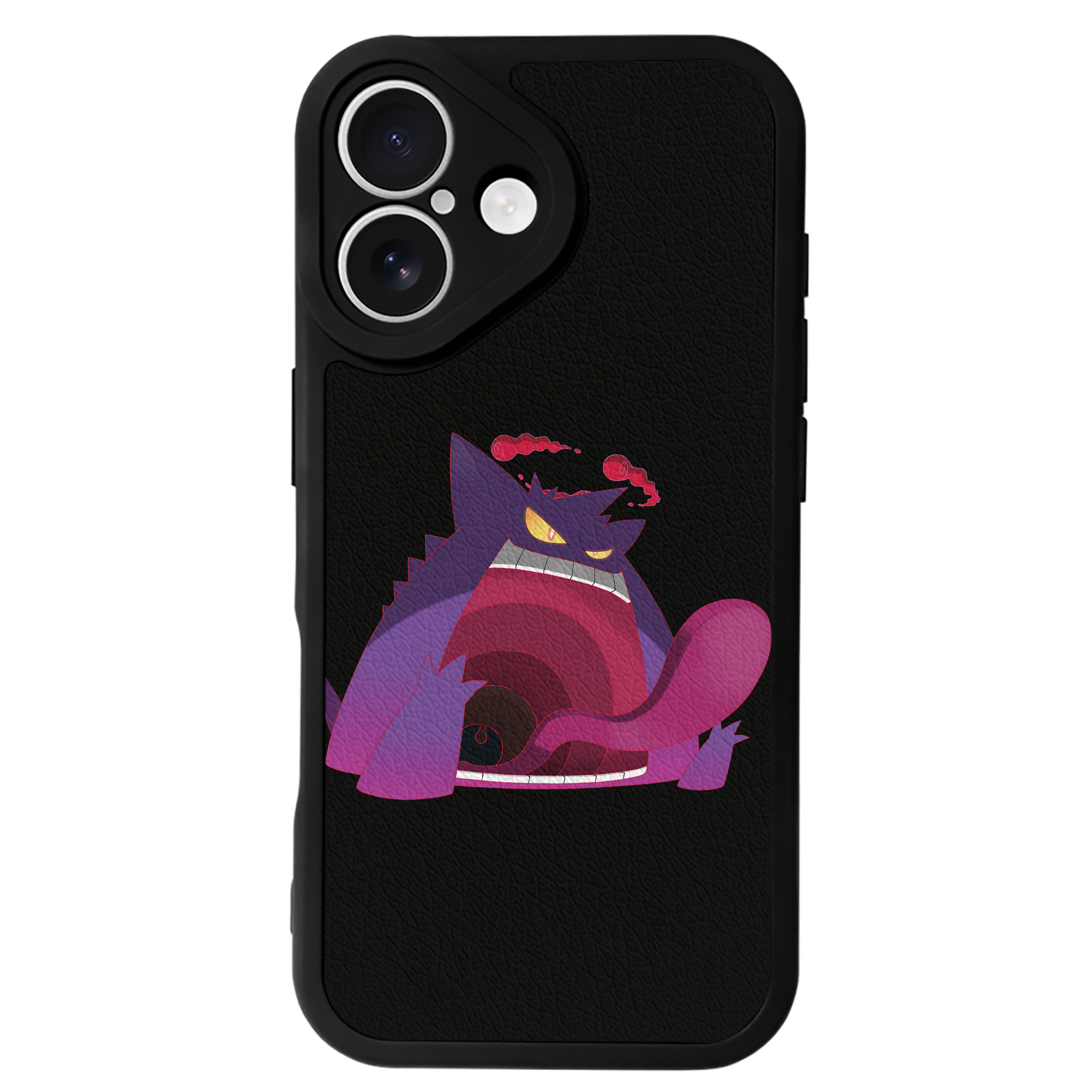 （画像用） ポケットモンスター Pokémon 【iPhone 16シリーズ対応】シリコンスマホケース（レザー調） 材質：シリコン